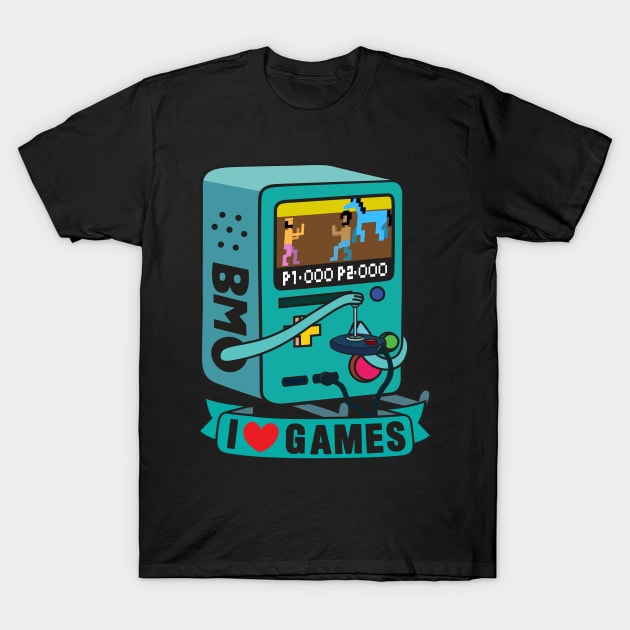 BMO Game T-Shirt by Plushism